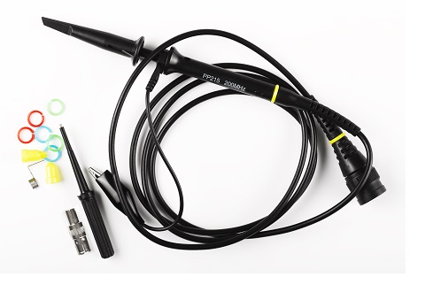 Oscilloscope probe 200MHz 1x/10x Siglent PP215 @ electrokit