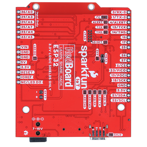 Sparkfun IoT RedBoard - ESP32 Development Board @ electrokit