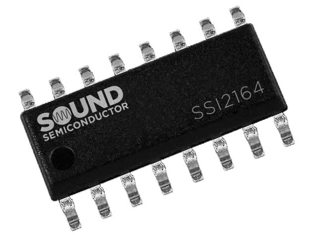SSI2164 SOP-16 Quad Voltage Controlled Amplifier @ electrokit (1 av 1)
