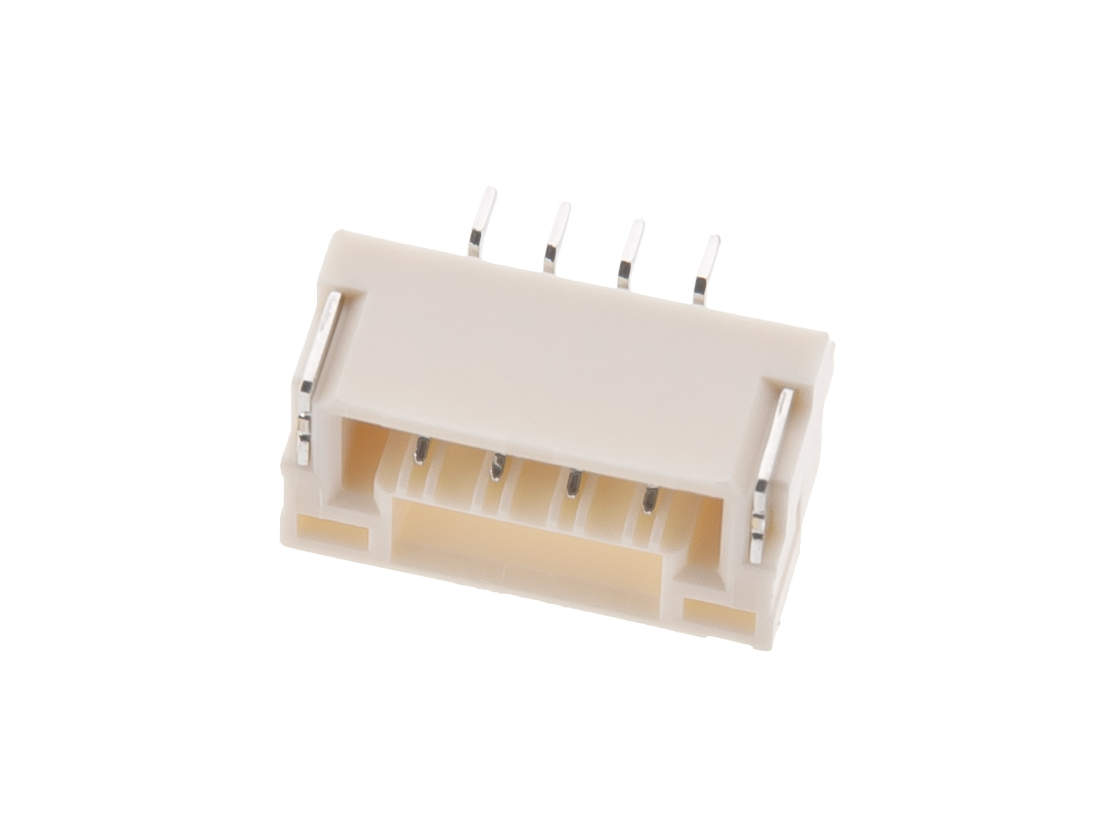 Pin header GH 4-pin 1.25mm right-angle @ electrokit