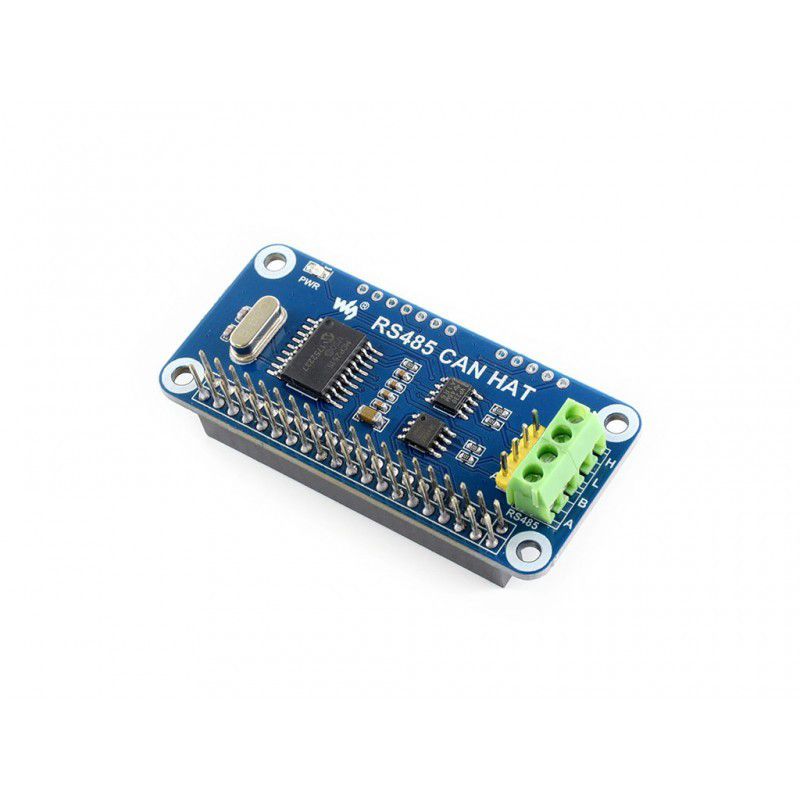 RS-485 CAN HAT for Raspberry Pi @ electrokit