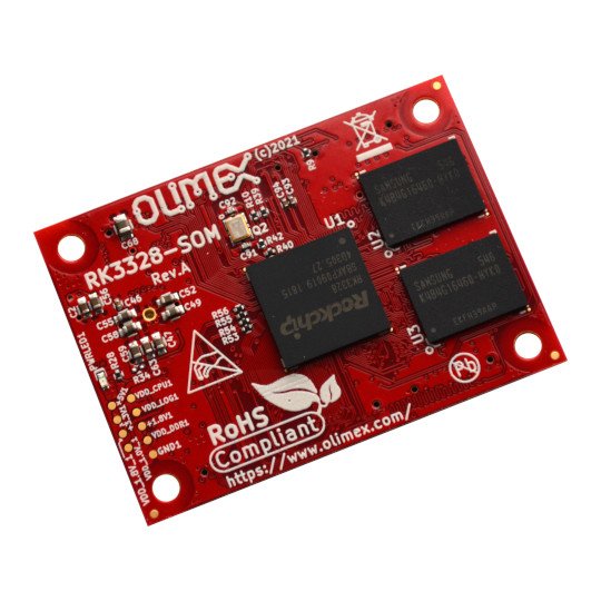 RK3328 Quad Core Cortex-A53 SOM 1GB @ electrokit