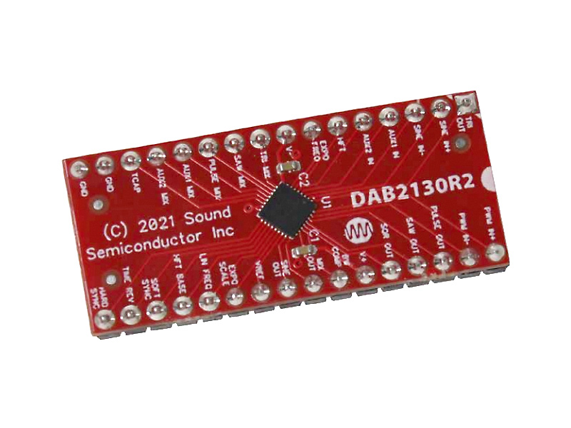 DAB2130R2 DIP-32 VCO breakout board @ electrokit