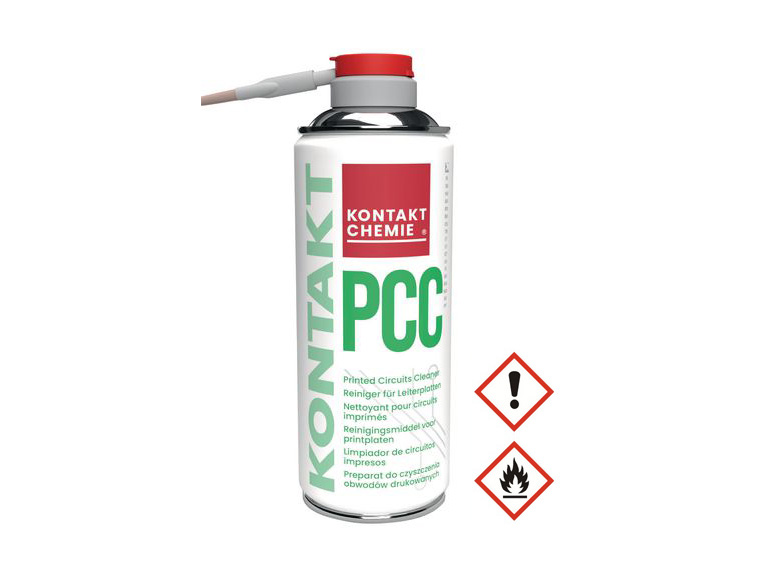 Rengöringsspray för flussmedel 400ml Kontakt Chemie PCC @ electrokit