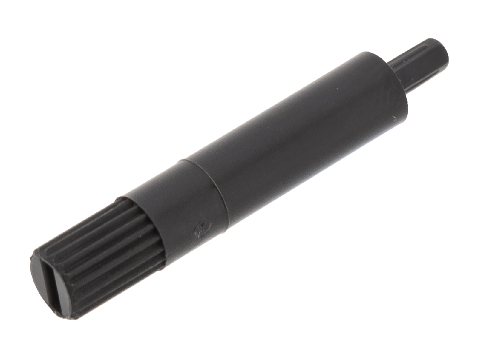 Axel för PT-10 trimpotentiometer svart 25.2mm @ electrokit