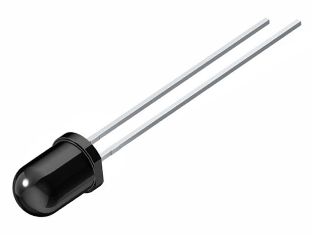 LED IR SFH4546 5mm 950nm 130mW 20° @ electrokit