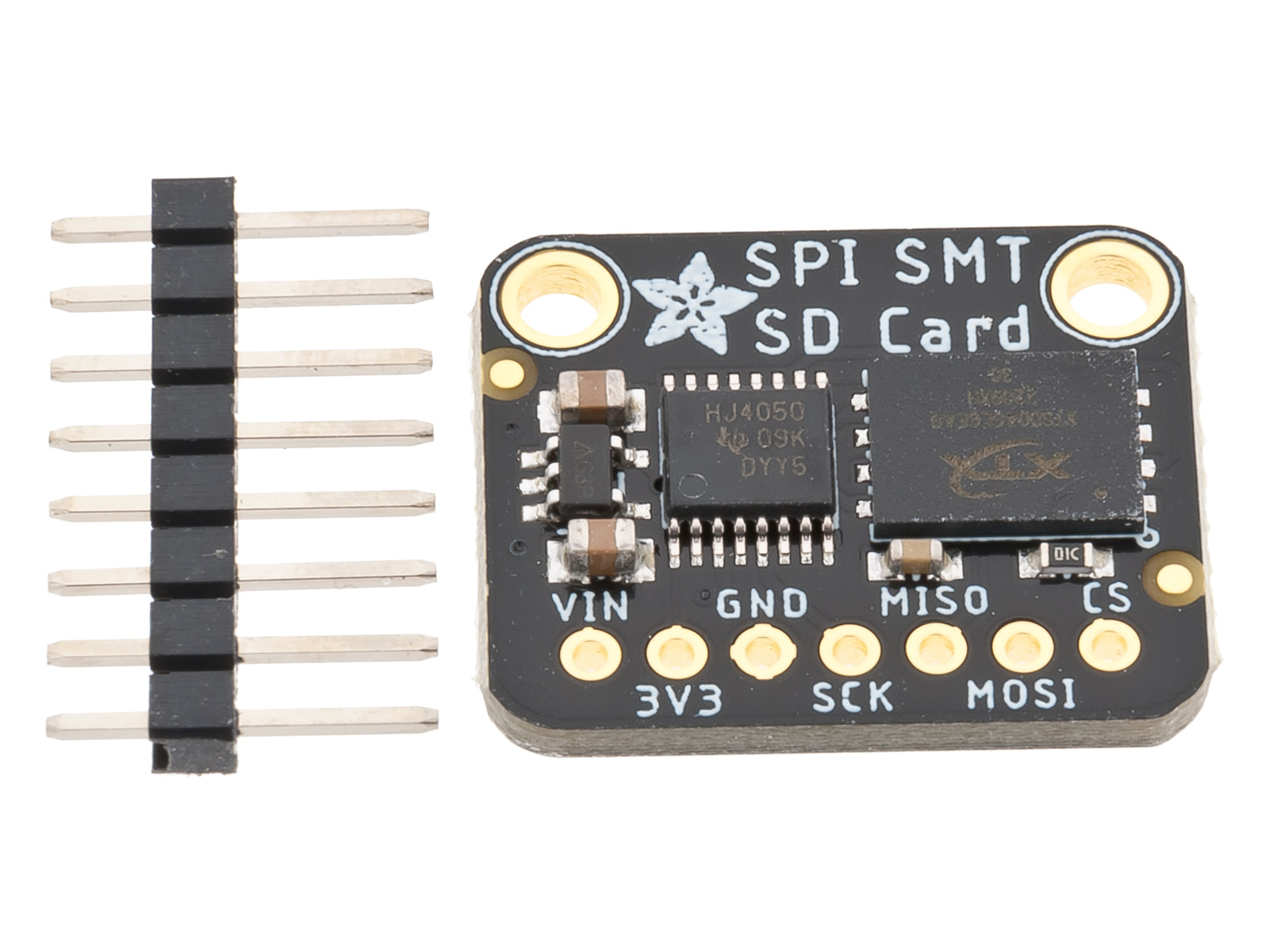 SD-kort 512MB SPI monterad på kort @ electrokit
