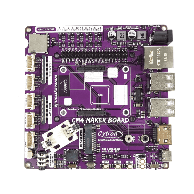 CM4 Maker Board @ electrokit