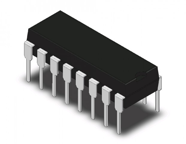 14538B DIP-16 Dual Precision Monostable Multivibrator @ electrokit