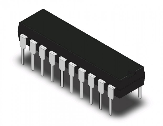 LM1886 DIP-20 Video Matrix DA-converter @ electrokit (1 av 1)