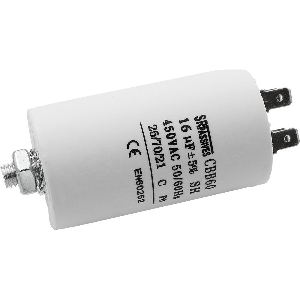 Motorkondensator 16uF 450VAC