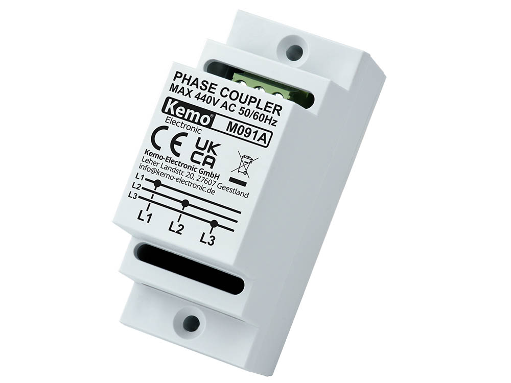 Fasbrygga för homeplug DIN-montering