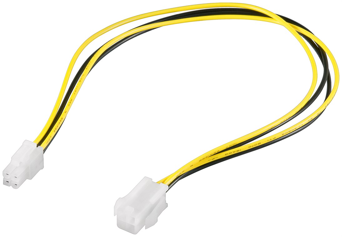 Förlängningskabel ATX12 P4 4-pin 0.4m
