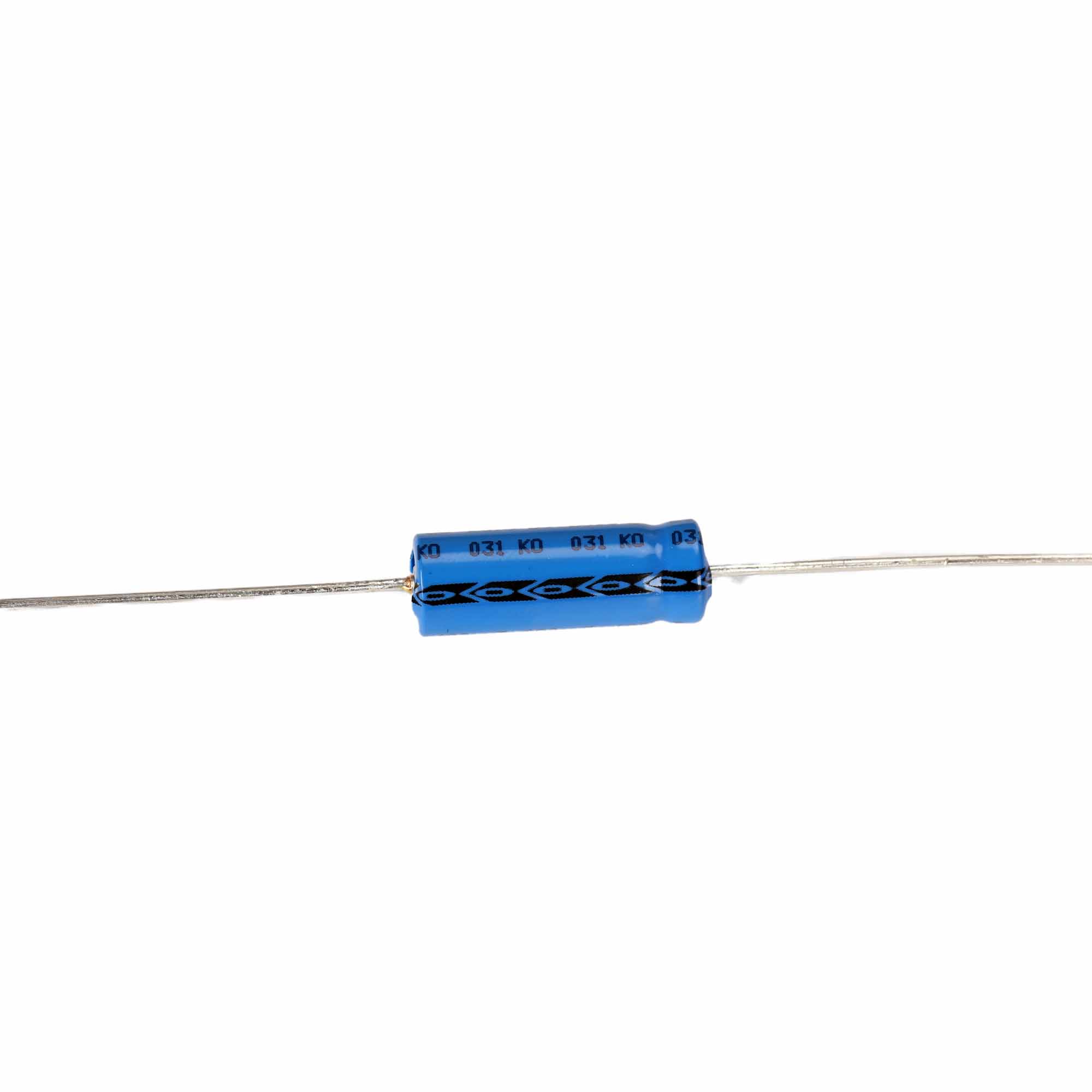 Elektrolytkondensator 150uF 25V axiell ø8x18mm 3000h