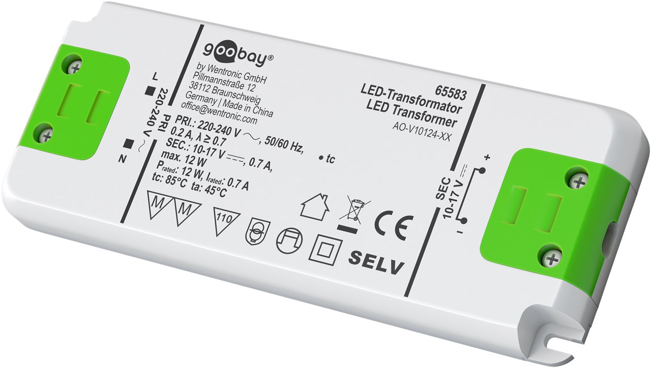 LED drivdon 700mA 12W - CC
