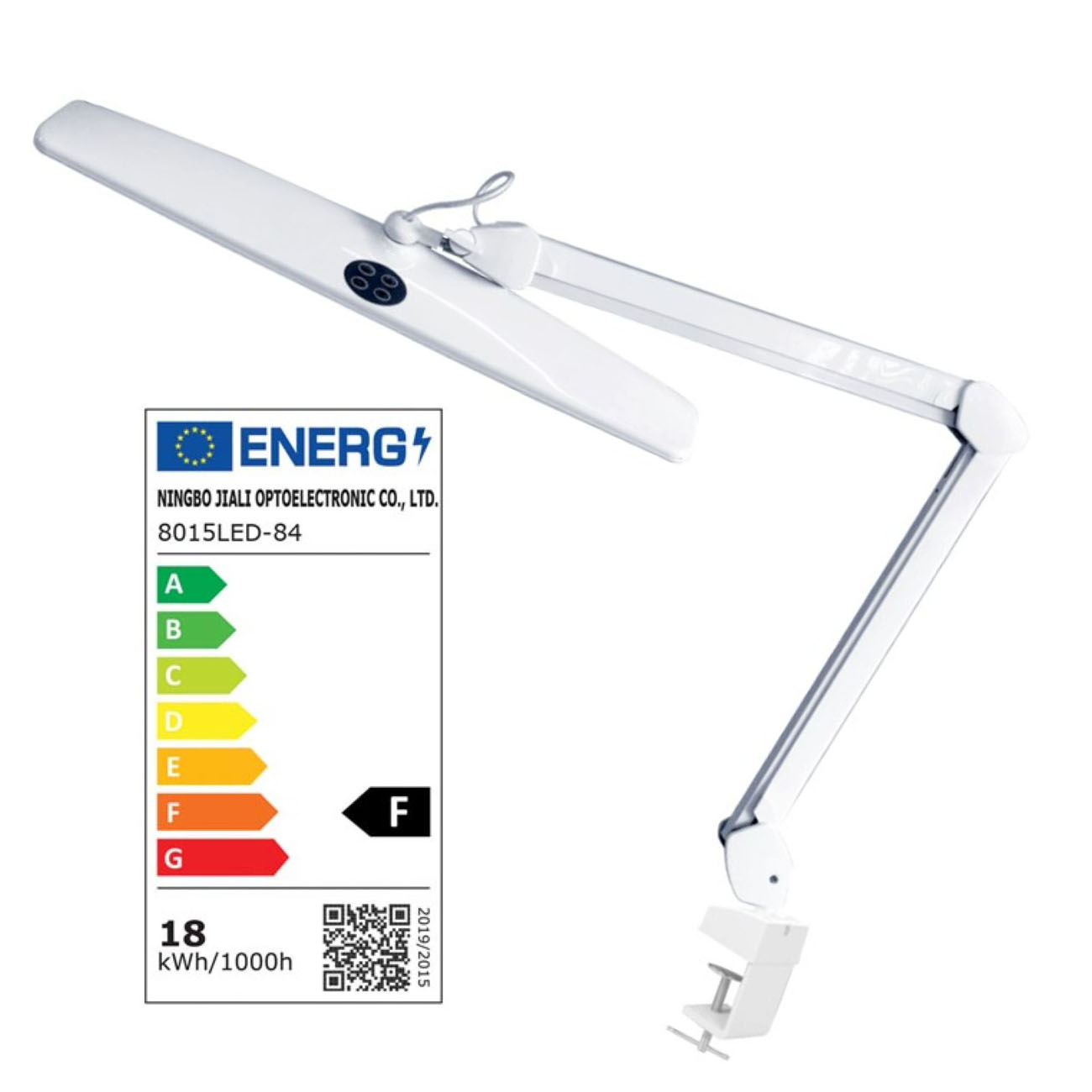 Skrivbordslampa 6500K dimmbar 2000lm