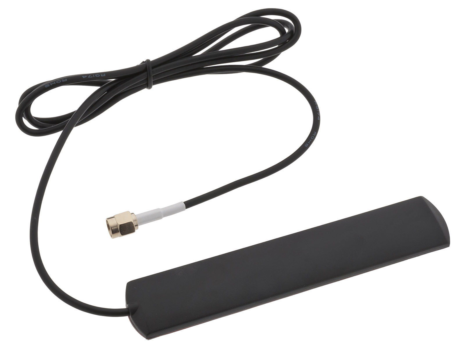 WiFi-antenn - 2.4GHz 1dBi SMA självhäftande 1m kabel
