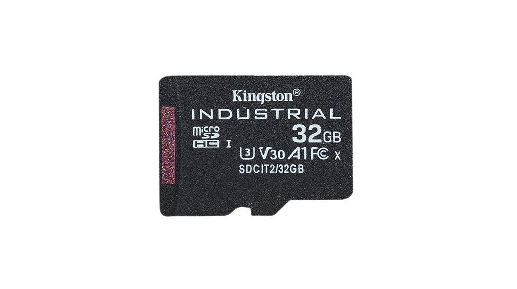 Minneskort microSDHC 32GB Industrial grade Kingston