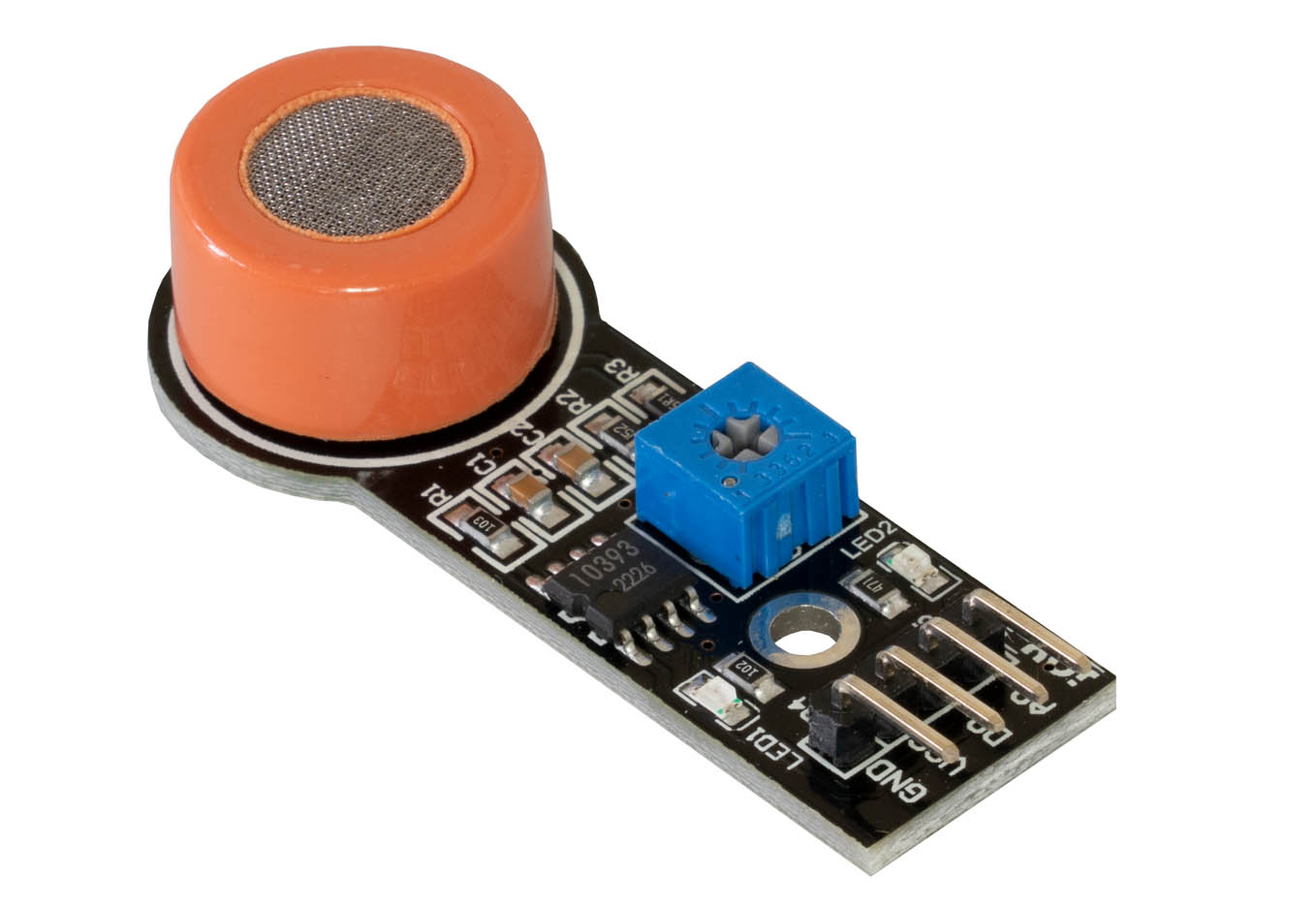 MQ3 Gassensor-modul alkohol (etanol C2H5OH)