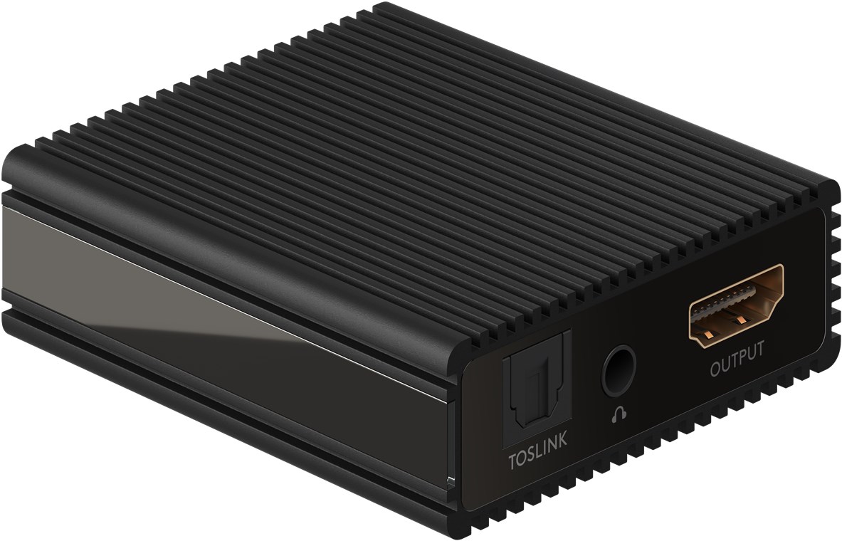 HDMI audio extractor till Toslink + 3.5mm - 4K @ 30Hz 10.2Gbit/s