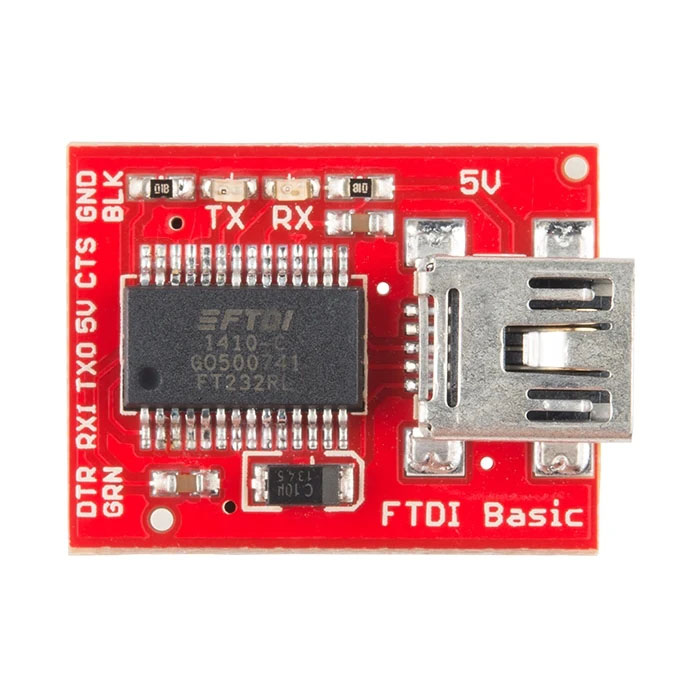 Sparkfun FTDI Basic 5V (FTDI FT232RL) @ electrokit (2 av 3)