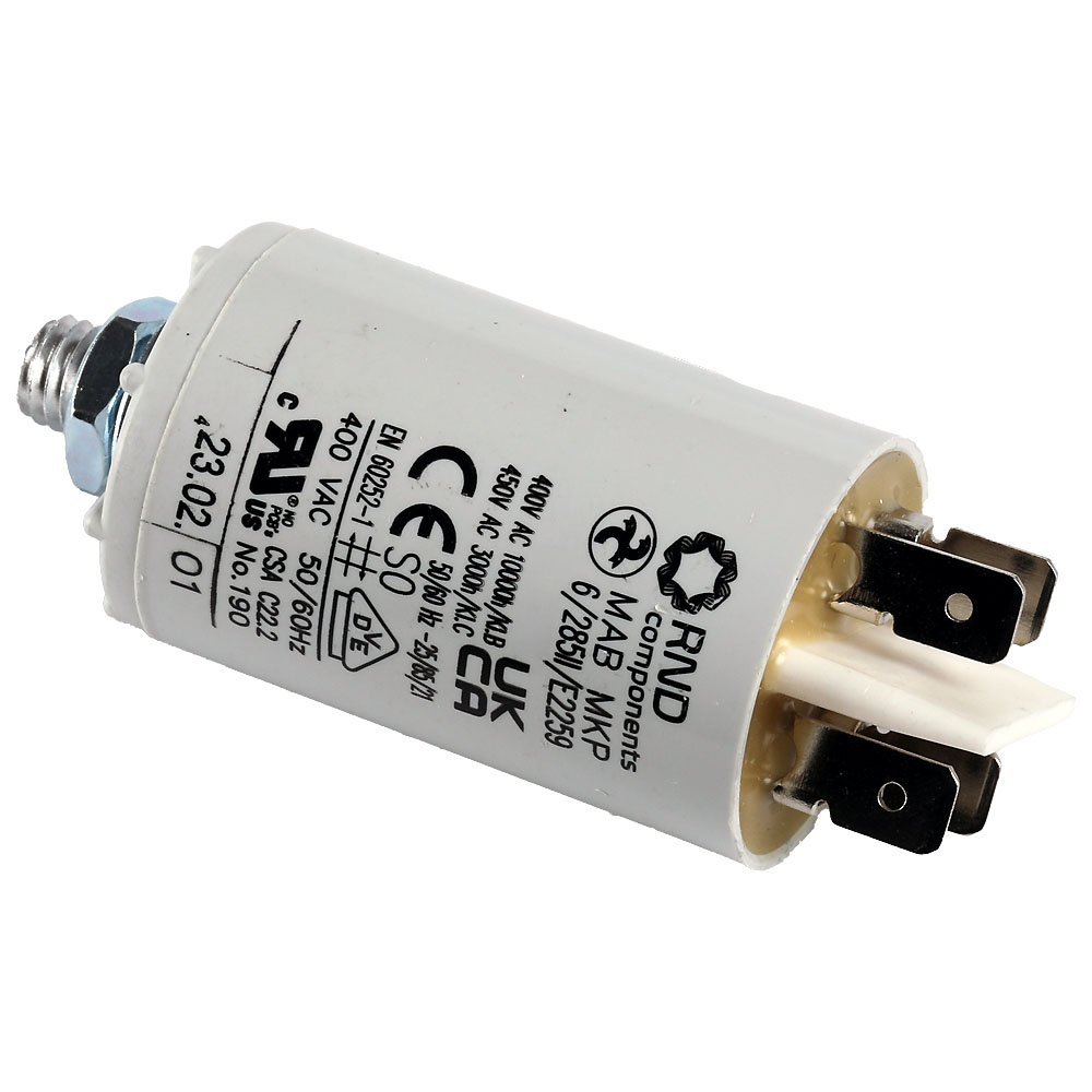 Motorkondensator 1uF 450VAC