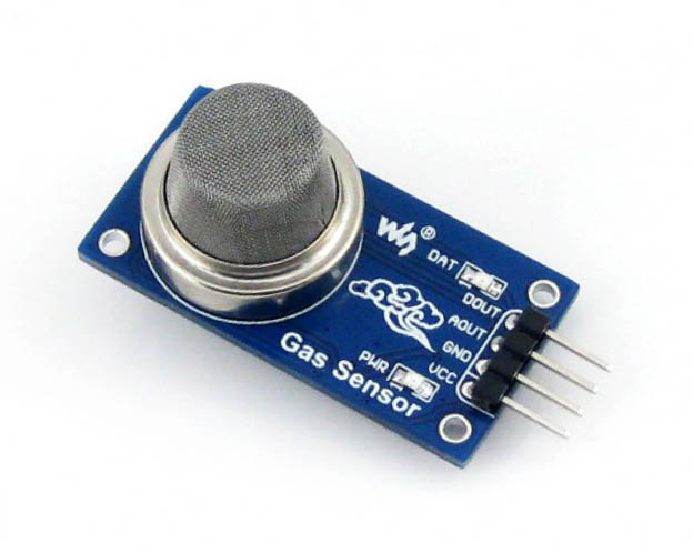 MQ135 Gassensor-modul amoniak (NH3) + NOx, rök