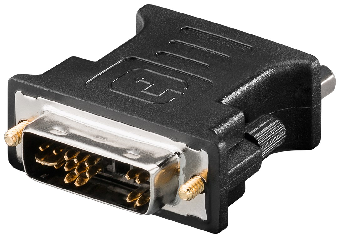 DVI-A till VGA bildskärmsadapter