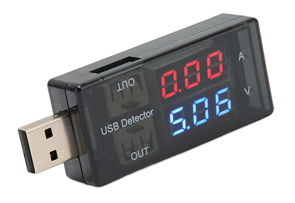 USB-testare för volt och ampere
