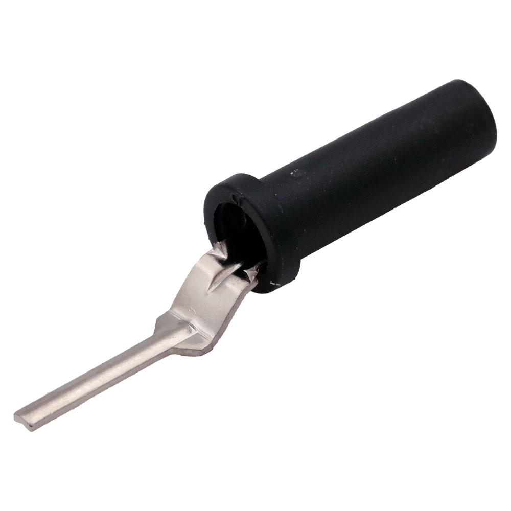 Bananjack 4mm hona till terminal svart