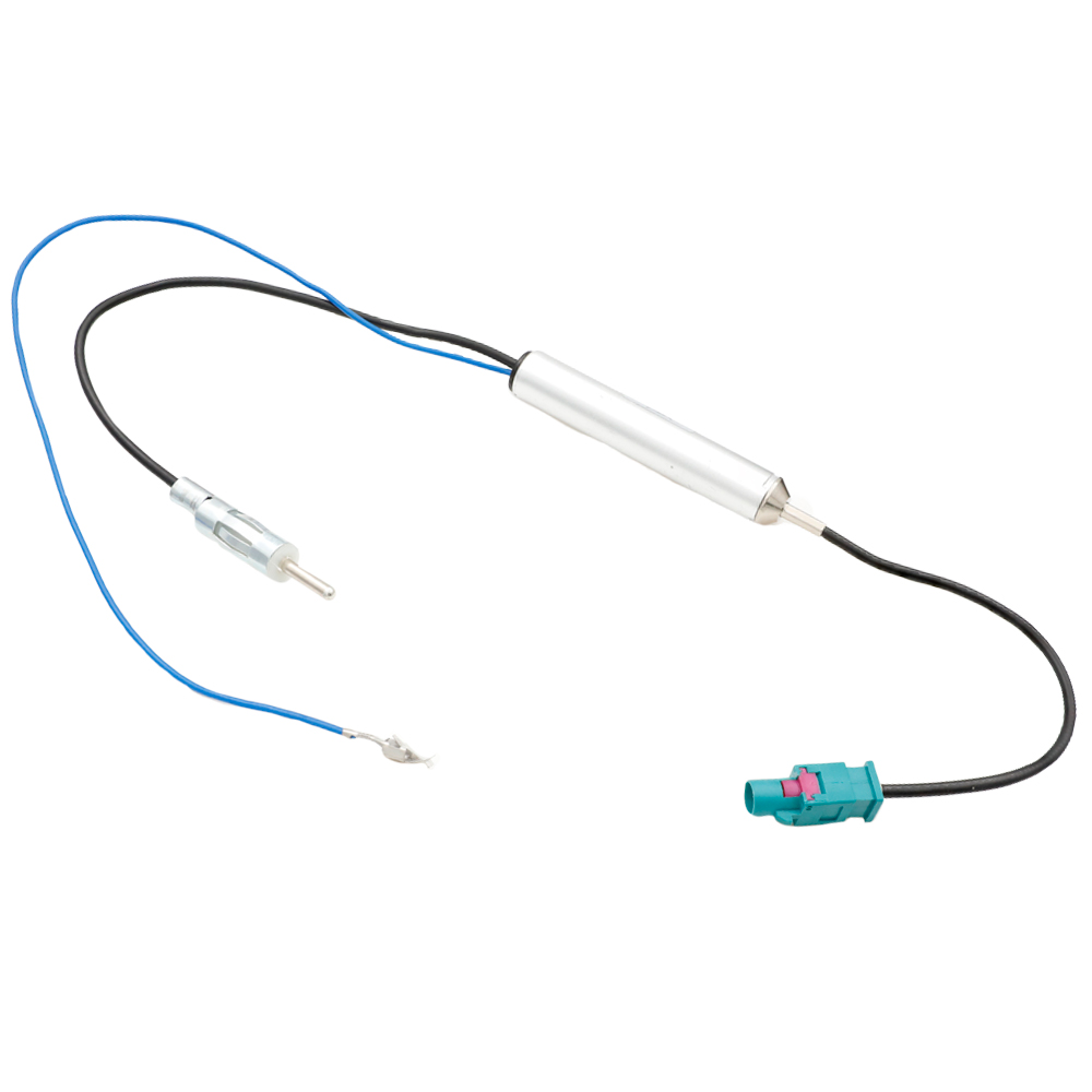 Adapter FAKRA Z hane till DIN hane - aktiv antenn