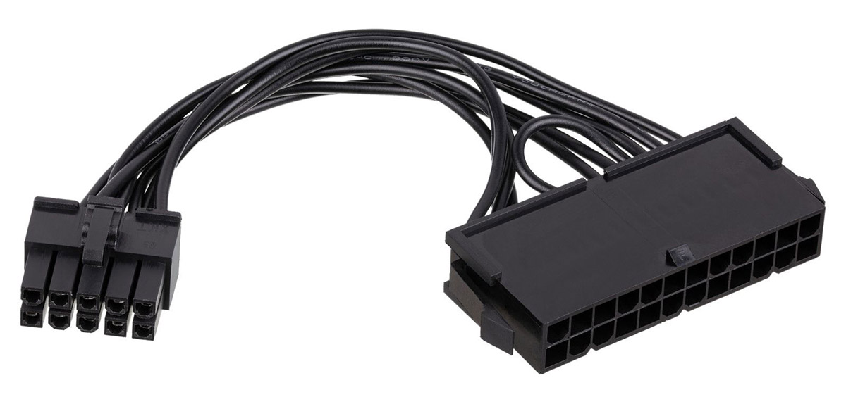 Adapterkabel ATX 24-pin hona till 10-pin Lenovo ATX hane