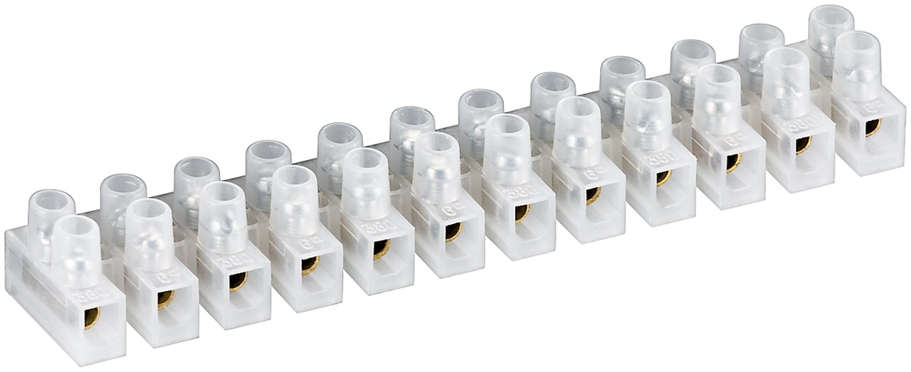 Kopplingsplint 12-vägs 6mm²