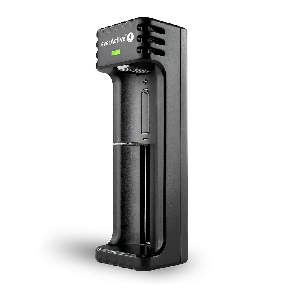 Batteriladdare Li-Ion 1A för 1x 18650 USB-C