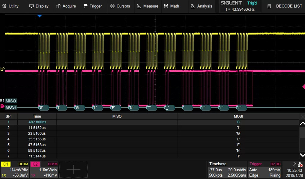 SDS2000XP-Flexray FlexRay serial trig and decoding option