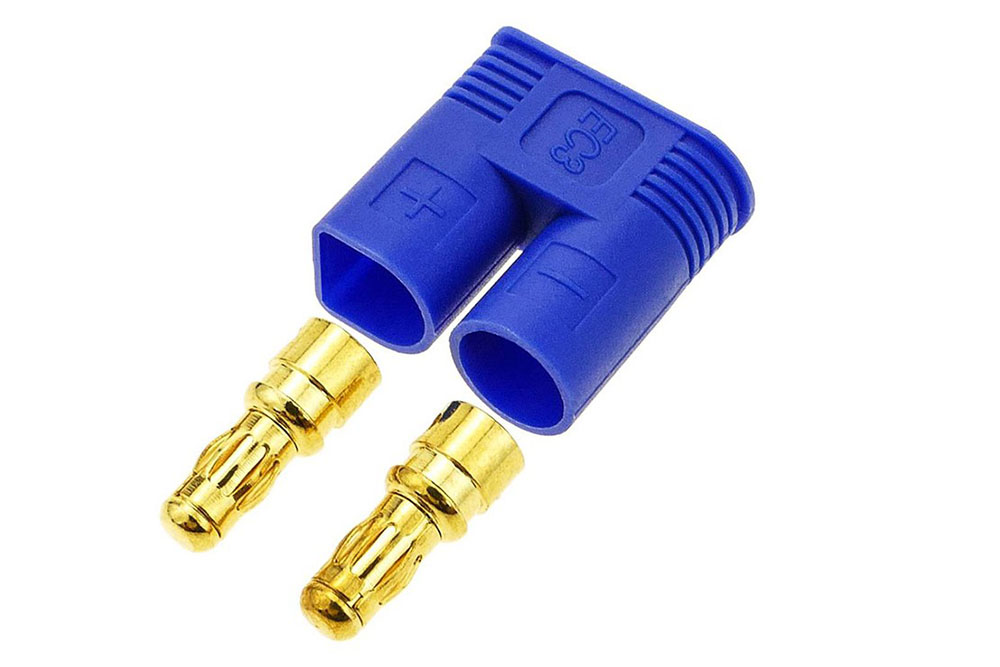 EC3 strömkontakt 3.5mm 25(50A)A hane