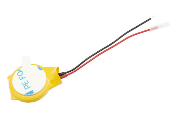 CR2032 3V litium batteri kabelanslutning @ electrokit (1 av 1)