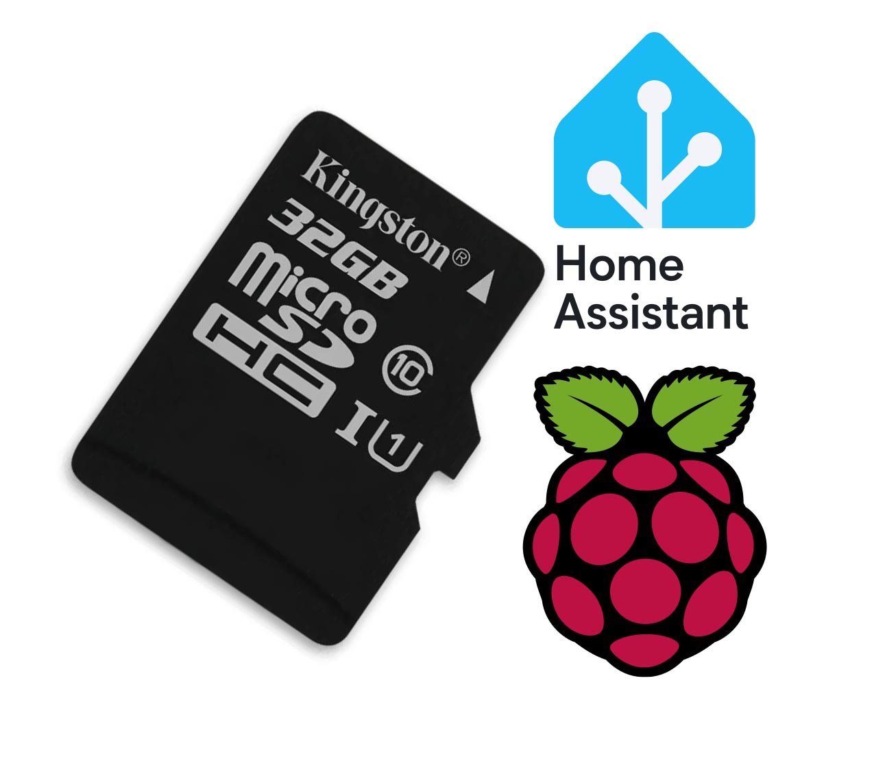 Minneskort med Home Asistant OS 64GB