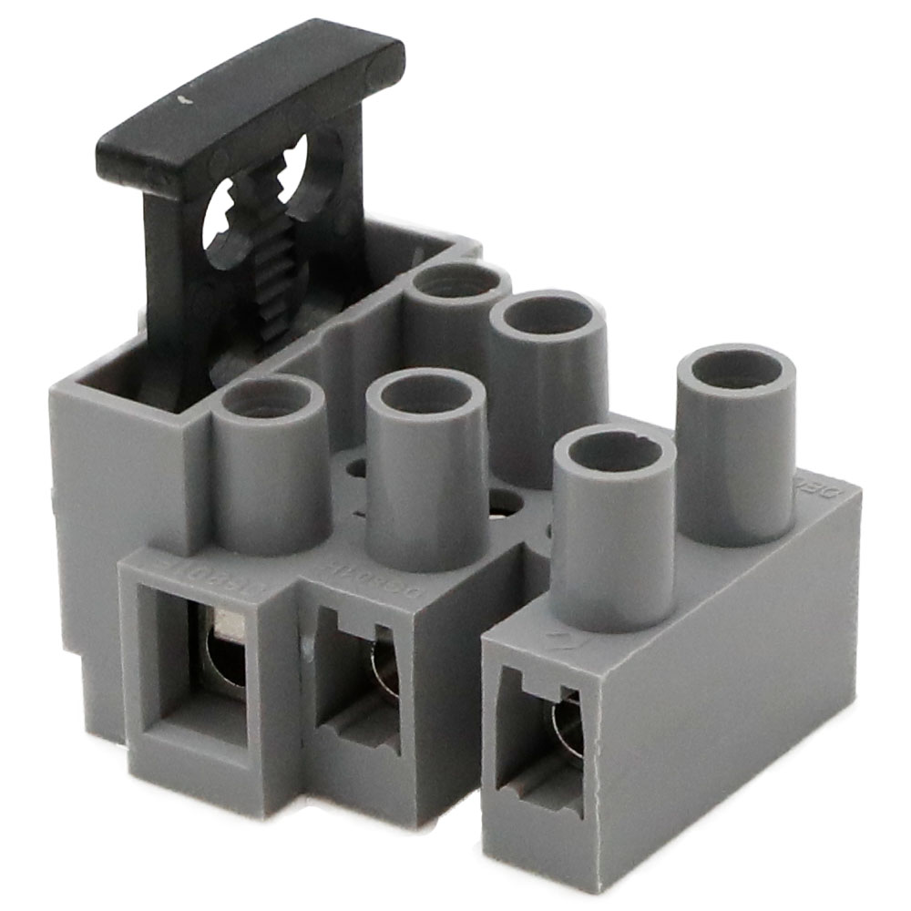 Kopplingsplint 2.5mm² 3-vägs med 5x20mm säkring
