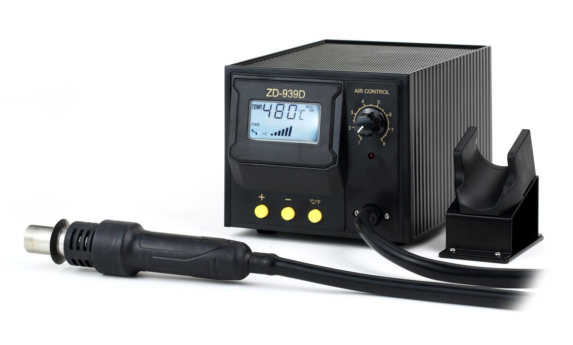 Avlödningsstation varmluft 320W 160-480°C 24l/min ESD