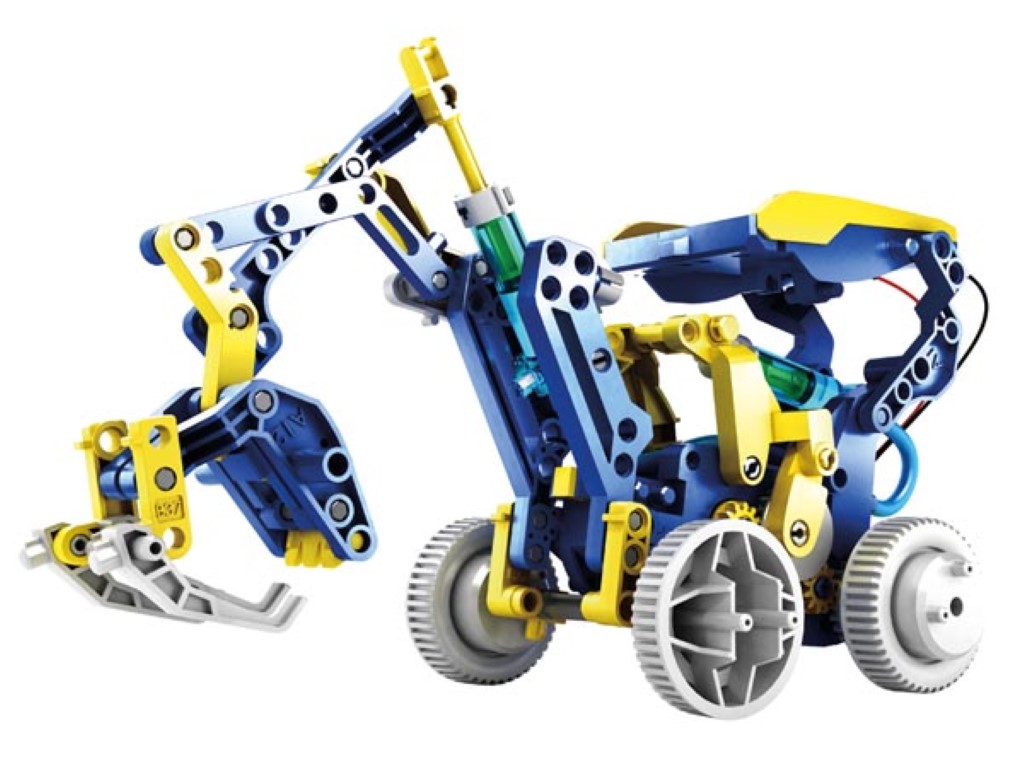 Hydraulisk solenergi-robot 12-i-1 - byggsats