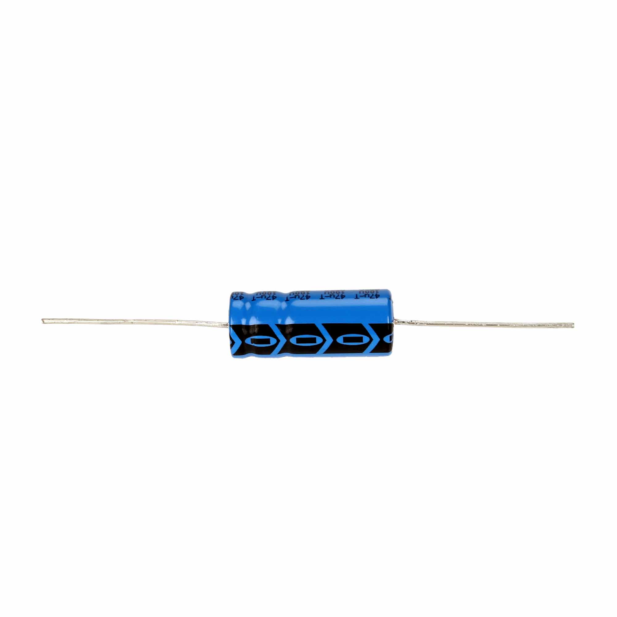 Elektrolytkondensator 47uF 100V axiell ø10x25mm 3000h