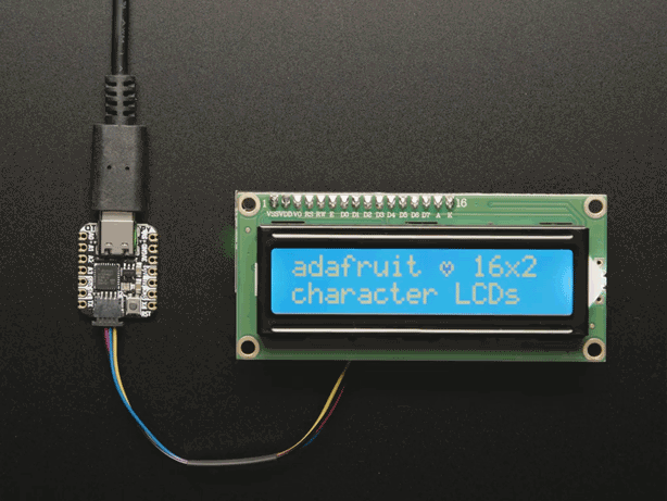 Serieinterface för LCD I2C SPI @ electrokit (5 av 5)