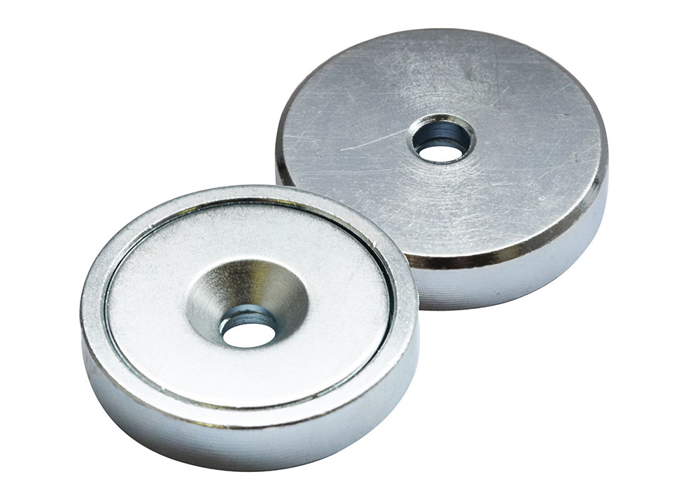 Magnet neodym ø10x4.5mm med 3mm hål 1.3kg
