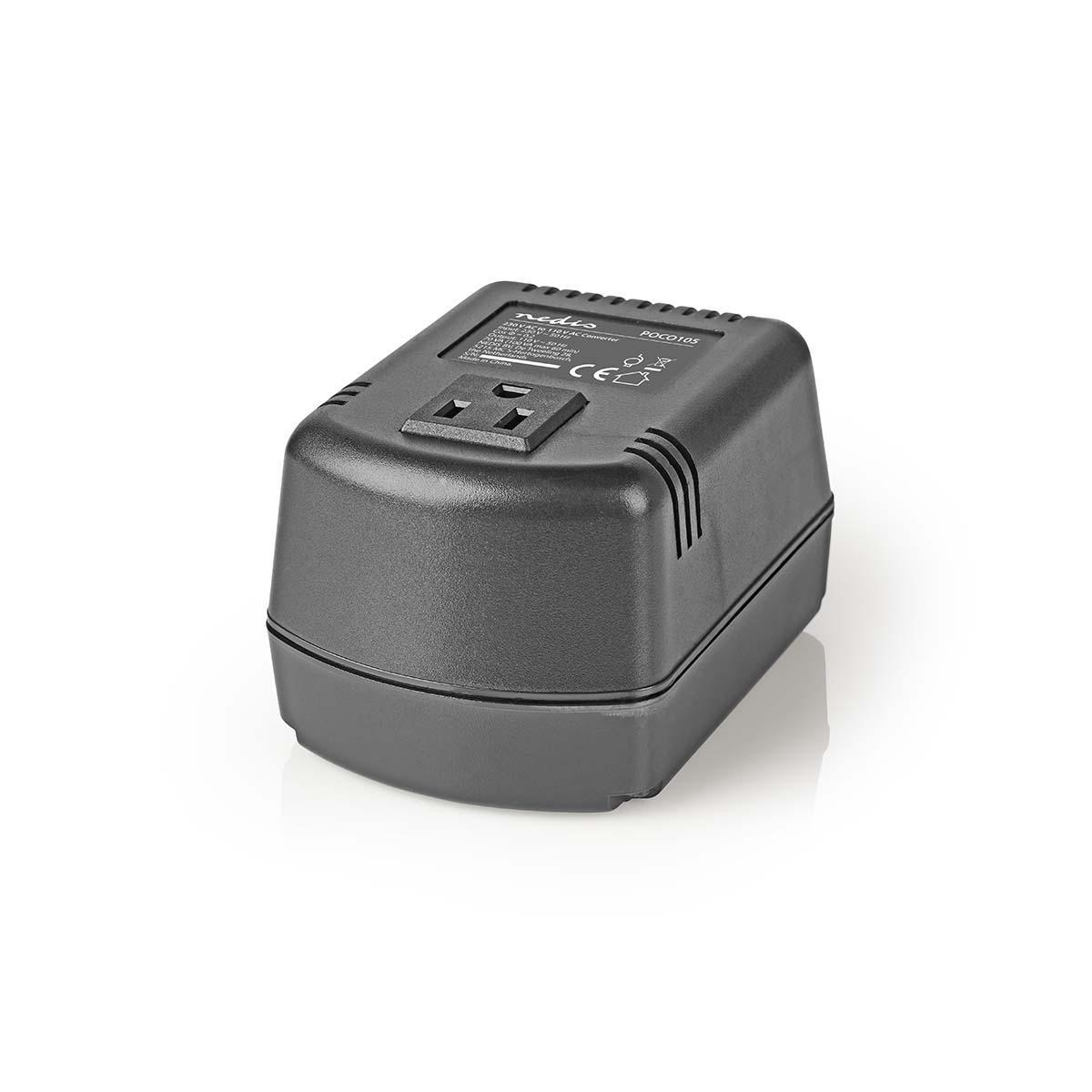 Transformator 230-110 VAC 70VA - EU till USA adapter