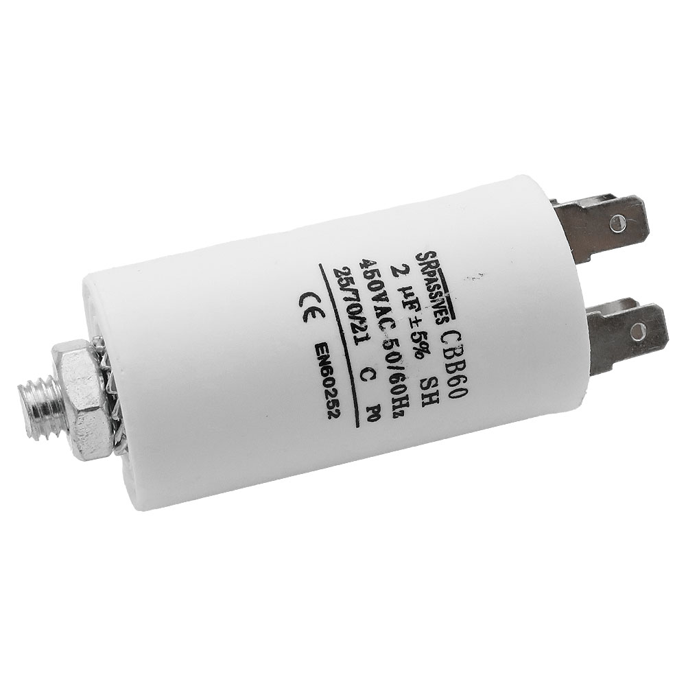 Motorkondensator 2uF 450VAC