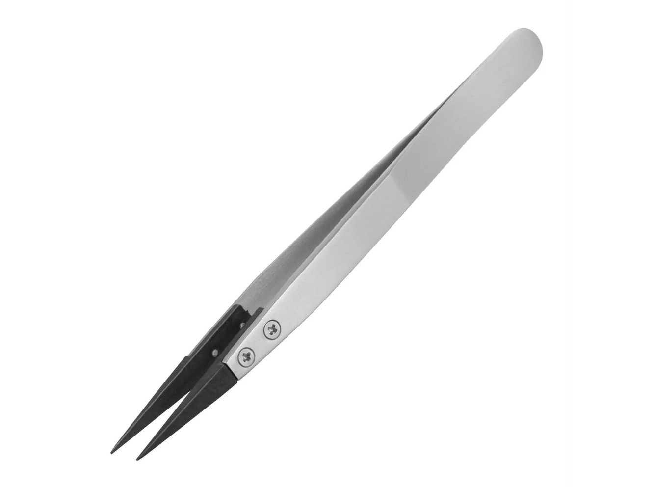 Pincett 130mm ej magnetisk ESD 270°C - 0.5mm