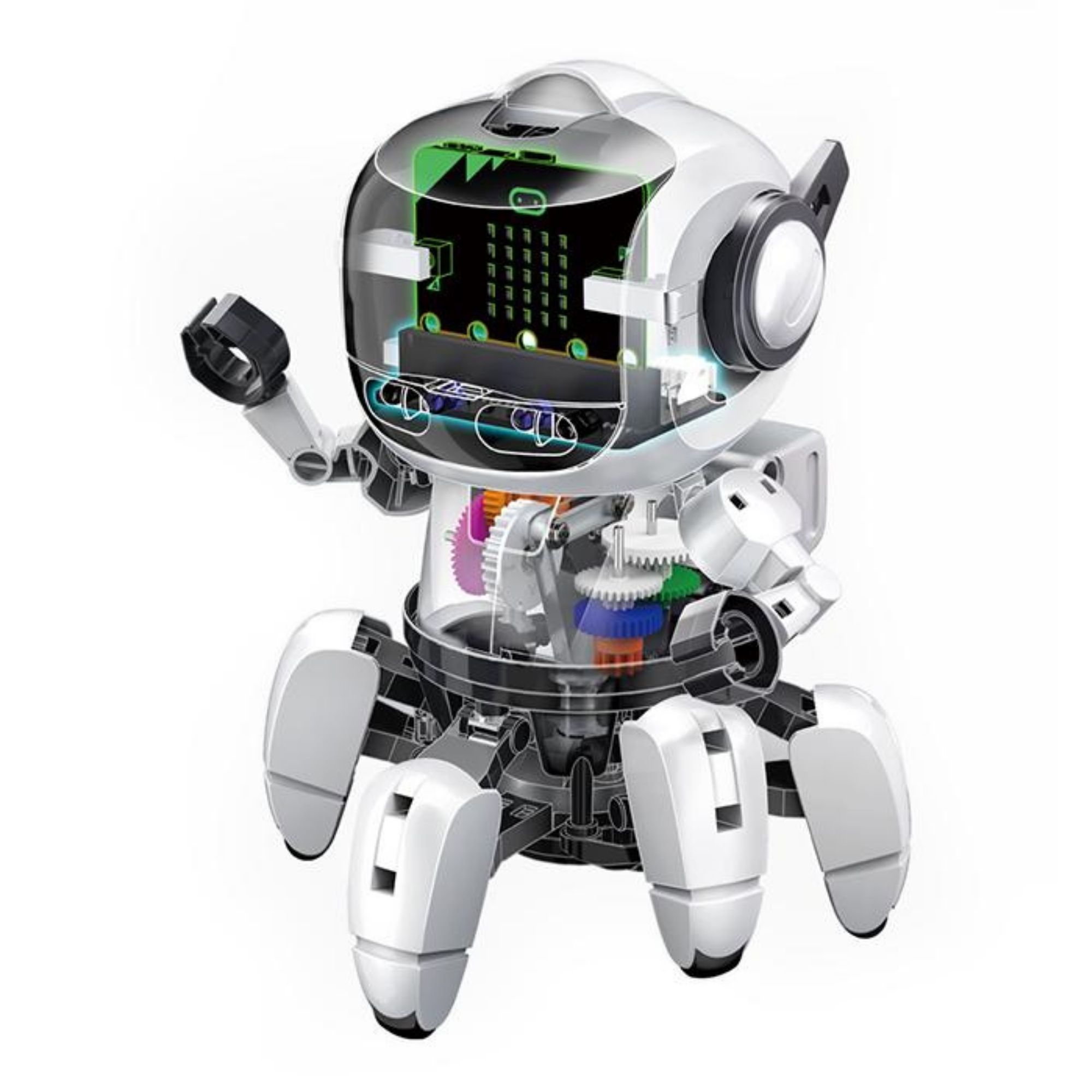 Tobbie II Robot kit (inkl. micro:bit) - byggsats