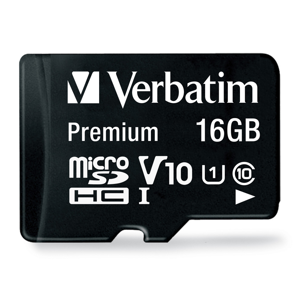 Minneskort microSDHC 16GB Verbatim