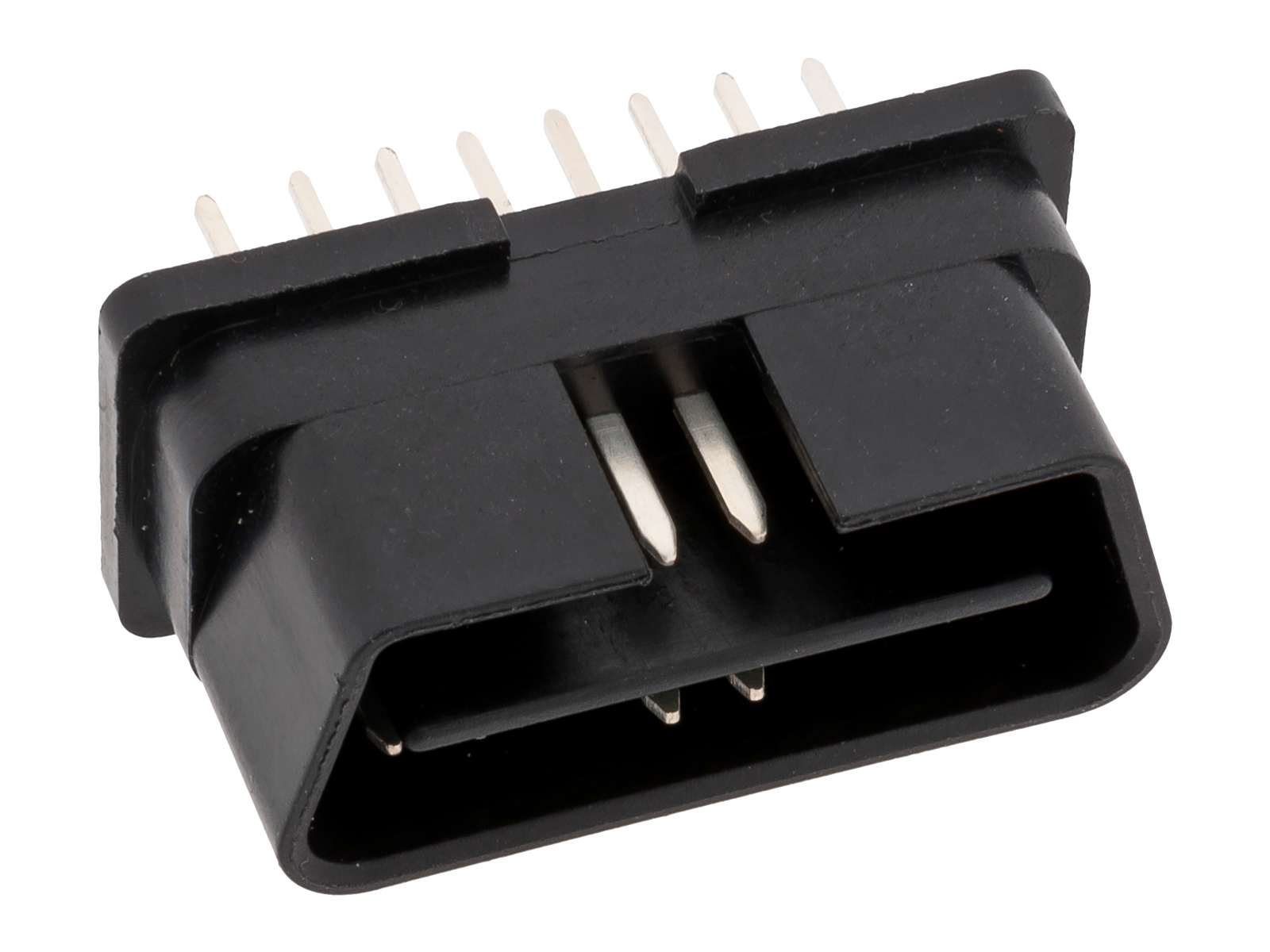 OBD2 kontakt hane, PCB eller lödning 16-pin